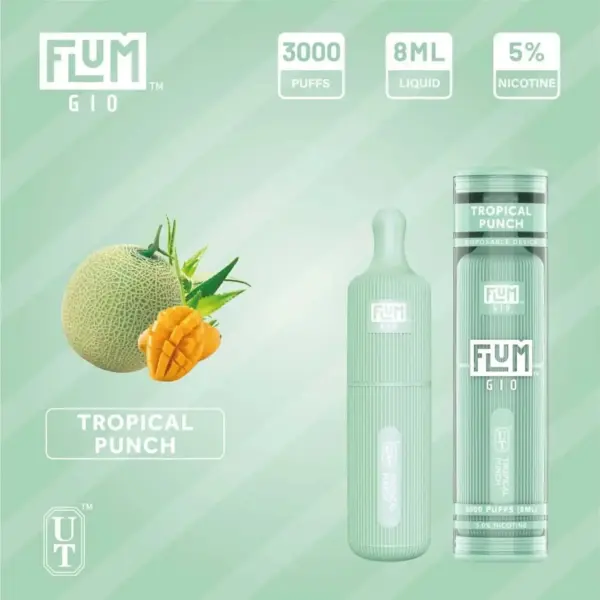 FLUM GIO TROPICAL PUNCH DISPOSABLE VAPE