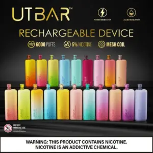 UT BAR 6000 Puffs Disposable