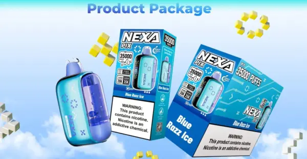 NEXA PIX 35K Disposable Vape – 35,000 Puffs, Rechargeable