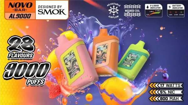 NOVO BAR AL9000 DISPOSABLE VAPE
