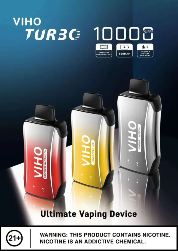 VIIHO TURBO 10K PUFFS DISPOSABLE VAPE