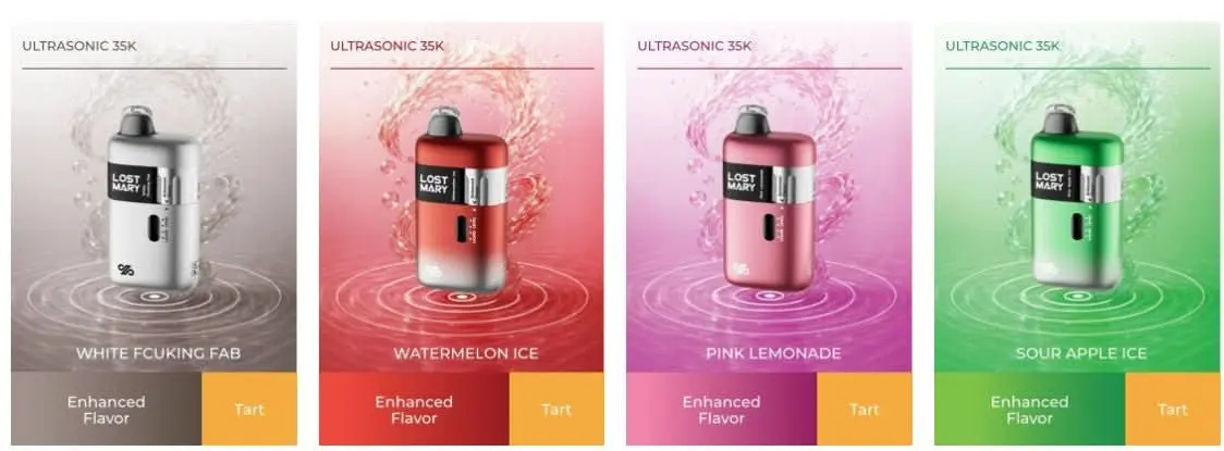 Lost Mary ULTRASONIC 35K Disposable Vape