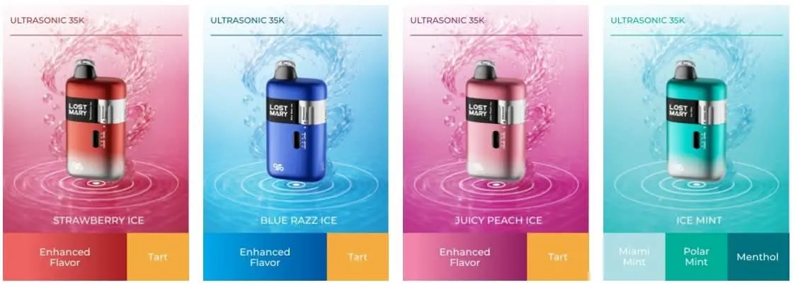 Lost Mary ULTRASONIC 35K Disposable Vape