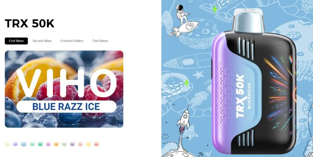 VIHO TRX Disposable Vape - 50K Puffs
