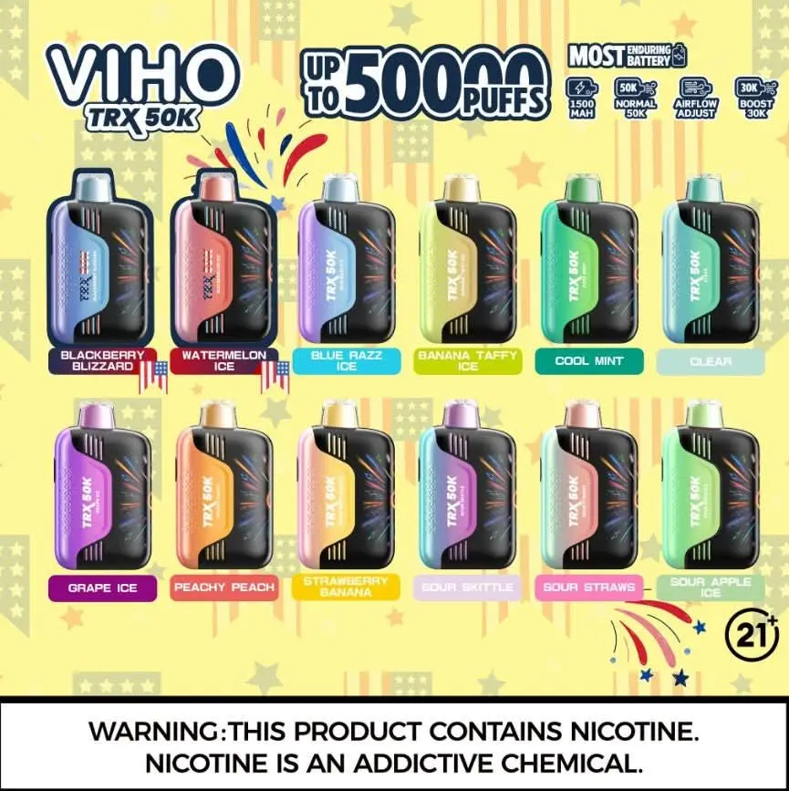VIHO TRX Disposable Vape - 50K Puffs