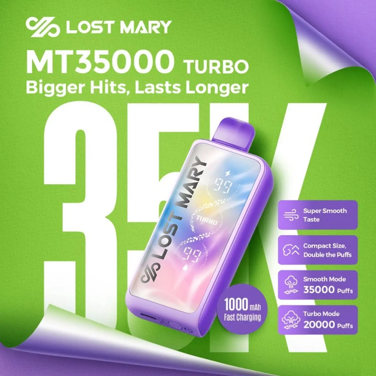 Lost Mary MT35000 Turbo Disposable