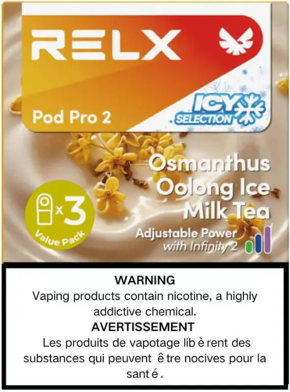 RELX Pod Pro 2 (3-Pack) Designed Exclusively for RELX Infinity 2 (6th Generation)