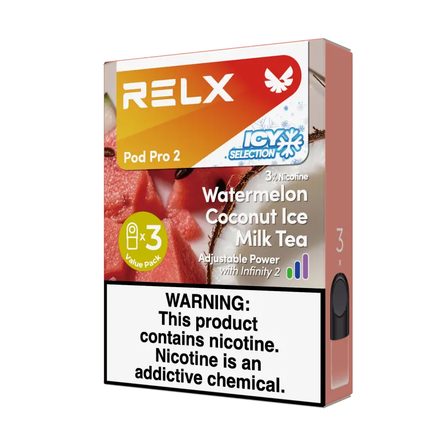 RELX Pod Pro 2 (3-Pack) Designed Exclusively for RELX Infinity 2 (6th Generation)