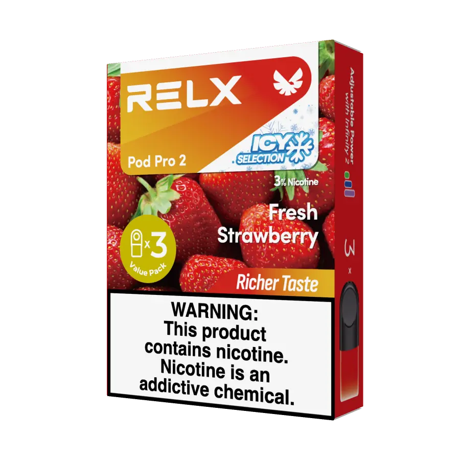 RELX Pod Pro 2 (3-Pack) Designed Exclusively for RELX Infinity 2 (6th Generation)