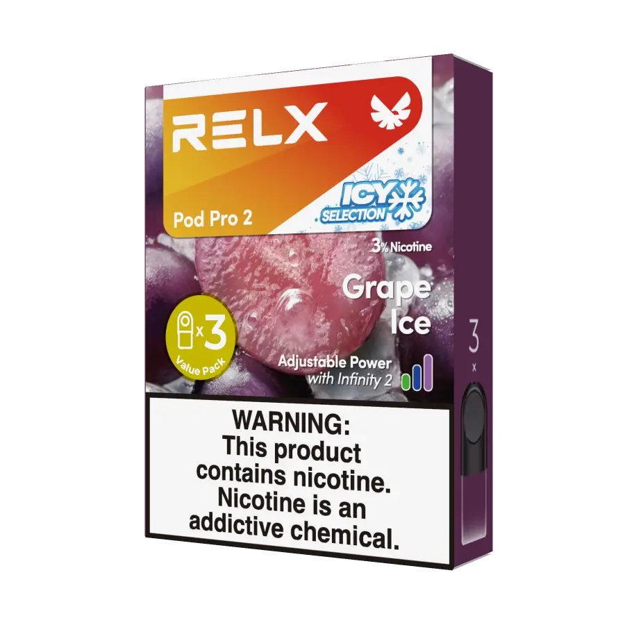 RELX Pod Pro 2 (3-Pack) Designed Exclusively for RELX Infinity 2 (6th Generation)