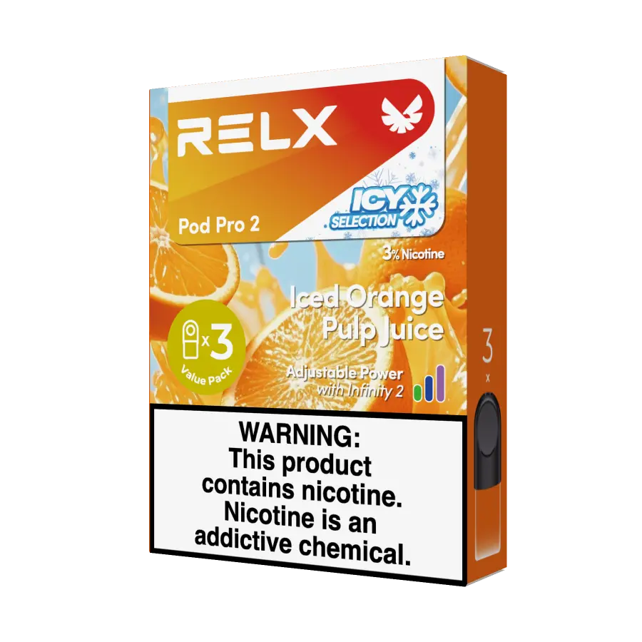 RELX Pod Pro 2 (3-Pack) Designed Exclusively for RELX Infinity 2 (6th Generation)
