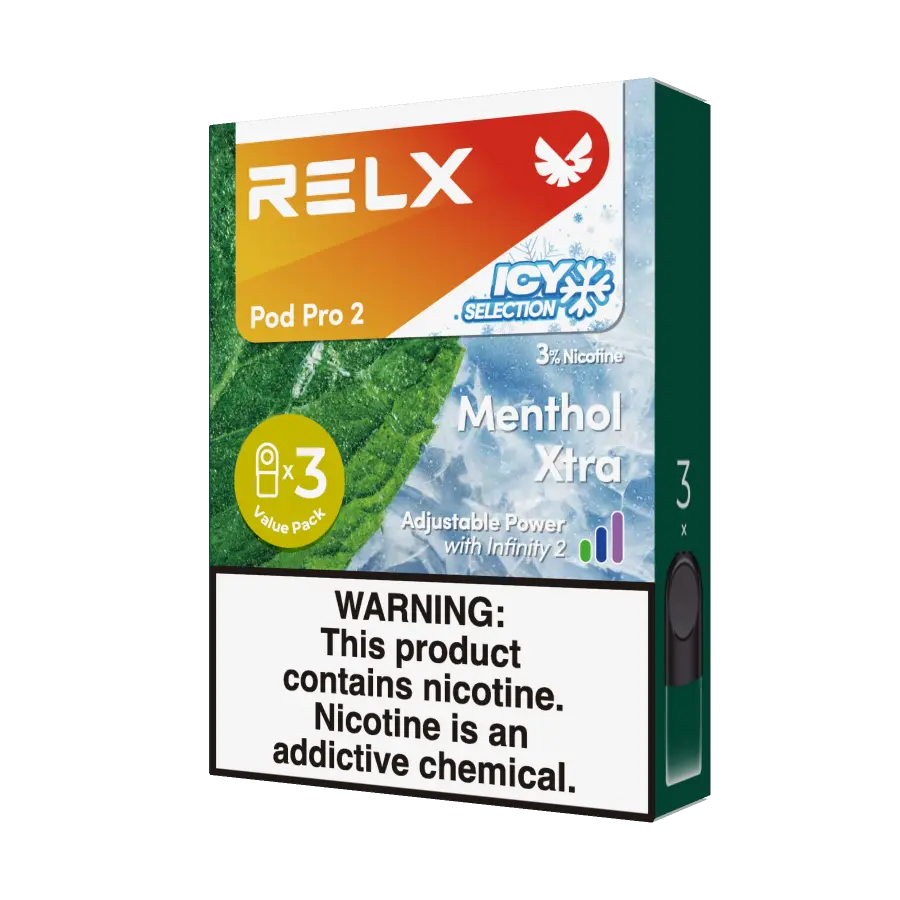 RELX Pod Pro 2 (3-Pack) Designed Exclusively for RELX Infinity 2 (6th Generation)