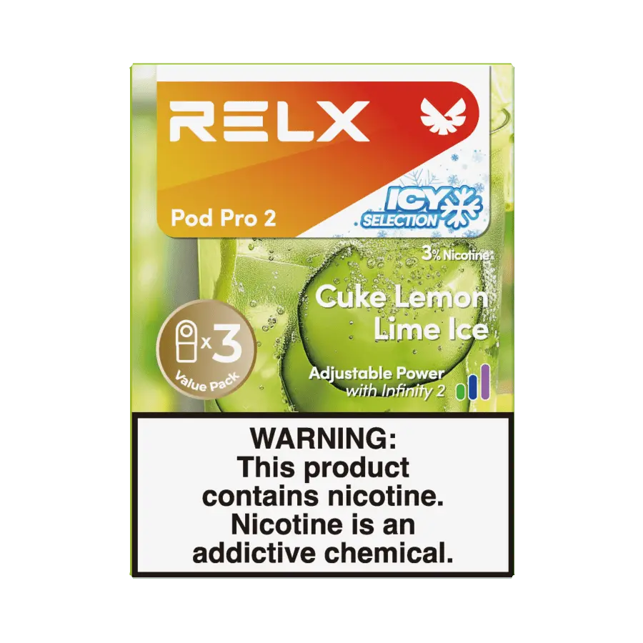 RELX Pod Pro 2 (3-Pack) Designed Exclusively for RELX Infinity 2 (6th Generation)
