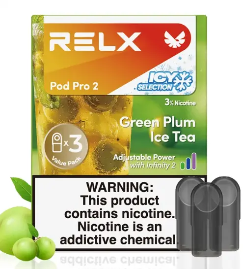 RELX Pod Pro 2 (3-Pack) Designed Exclusively for RELX Infinity 2 (6th Generation)