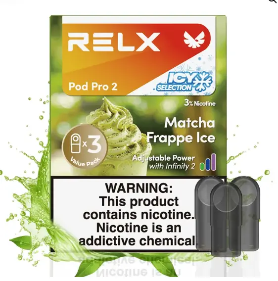 RELX Pod Pro 2 (3-Pack) Designed Exclusively for RELX Infinity 2 (6th Generation)