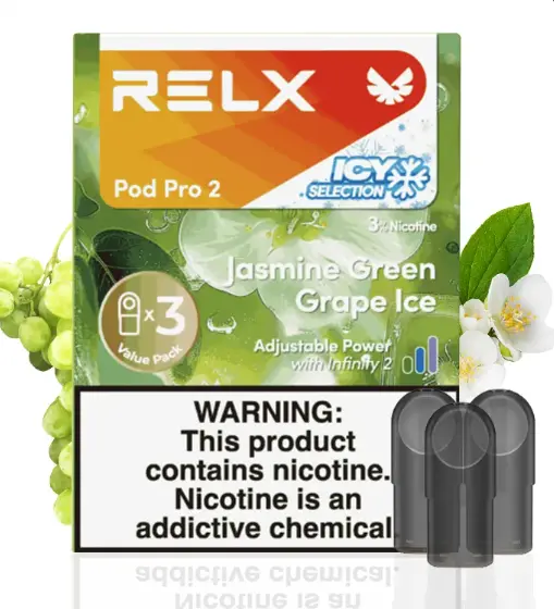 RELX Pod Pro 2 (3-Pack) Designed Exclusively for RELX Infinity 2 (6th Generation)