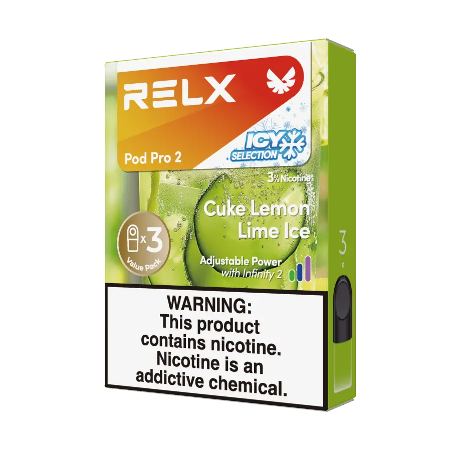 RELX Pod Pro 2 (3-Pack) Designed Exclusively for RELX Infinity 2 (6th Generation)