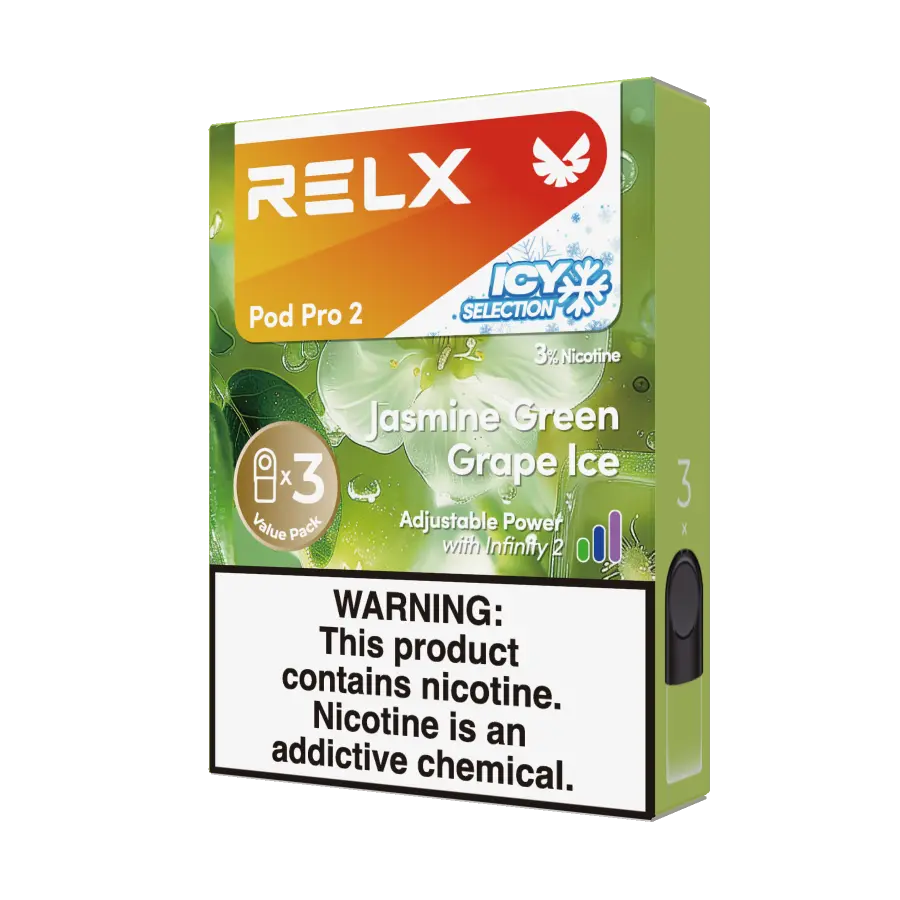 RELX Pod Pro 2 (3-Pack) Designed Exclusively for RELX Infinity 2 (6th Generation)