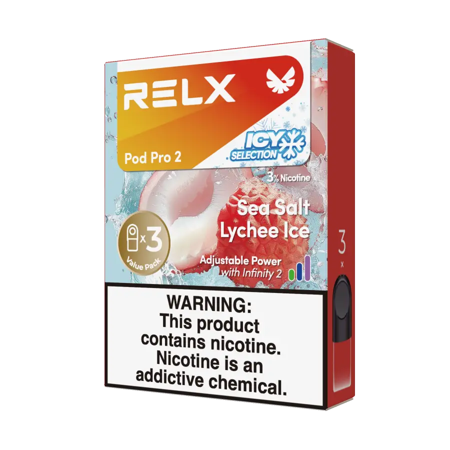 RELX Pod Pro 2 (3-Pack) Designed Exclusively for RELX Infinity 2 (6th Generation)