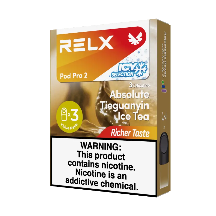 RELX Pod Pro 2 (3-Pack) Designed Exclusively for RELX Infinity 2 (6th Generation)