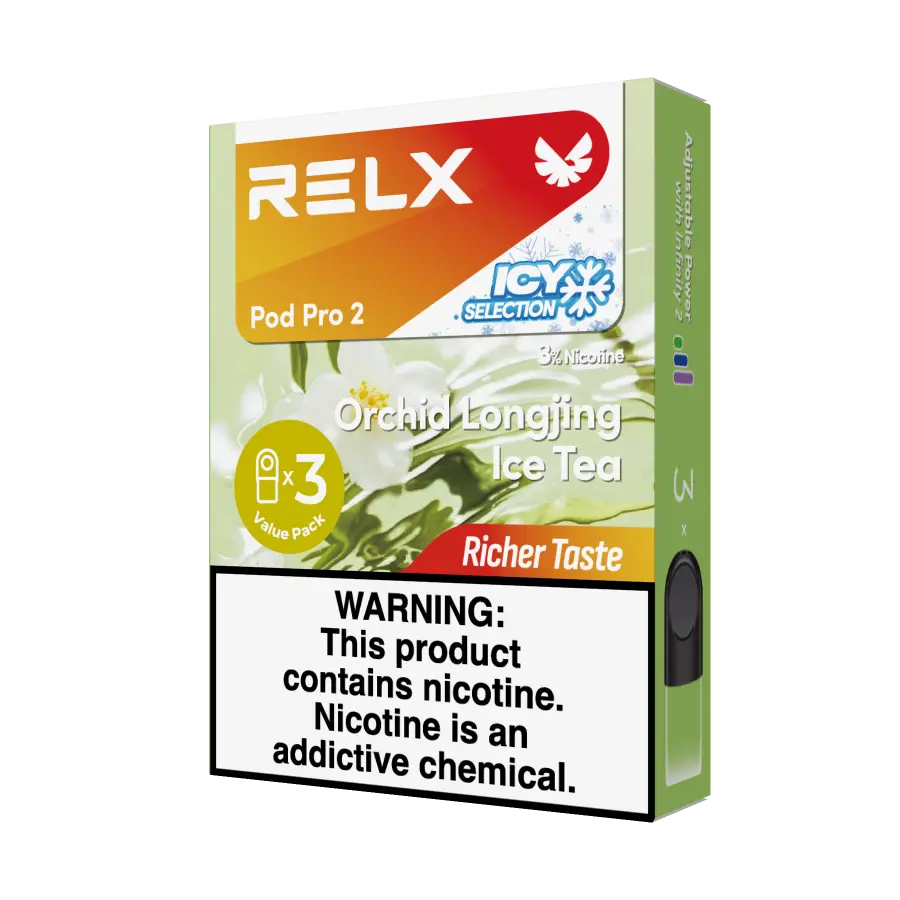 RELX Pod Pro 2 (3-Pack) Designed Exclusively for RELX Infinity 2 (6th Generation)