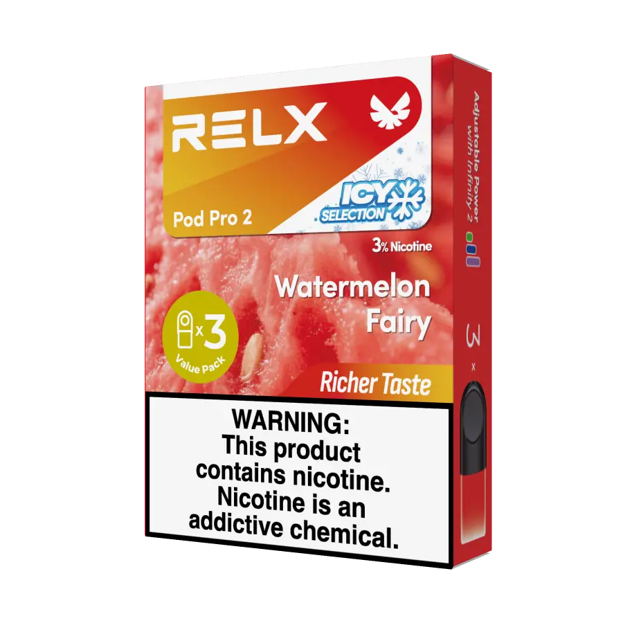 RELX Pod Pro 2 (3-Pack) Designed Exclusively for RELX Infinity 2 (6th Generation)