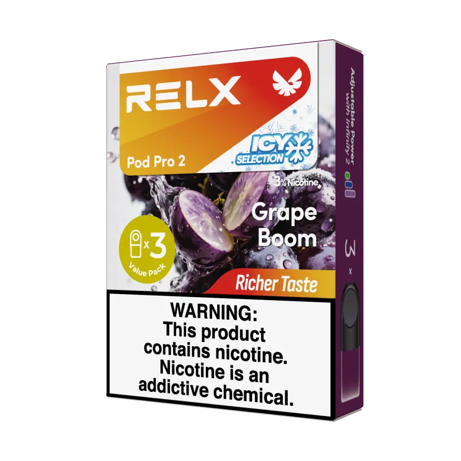 RELX Pod Pro 2 (3-Pack) Designed Exclusively for RELX Infinity 2 (6th Generation)