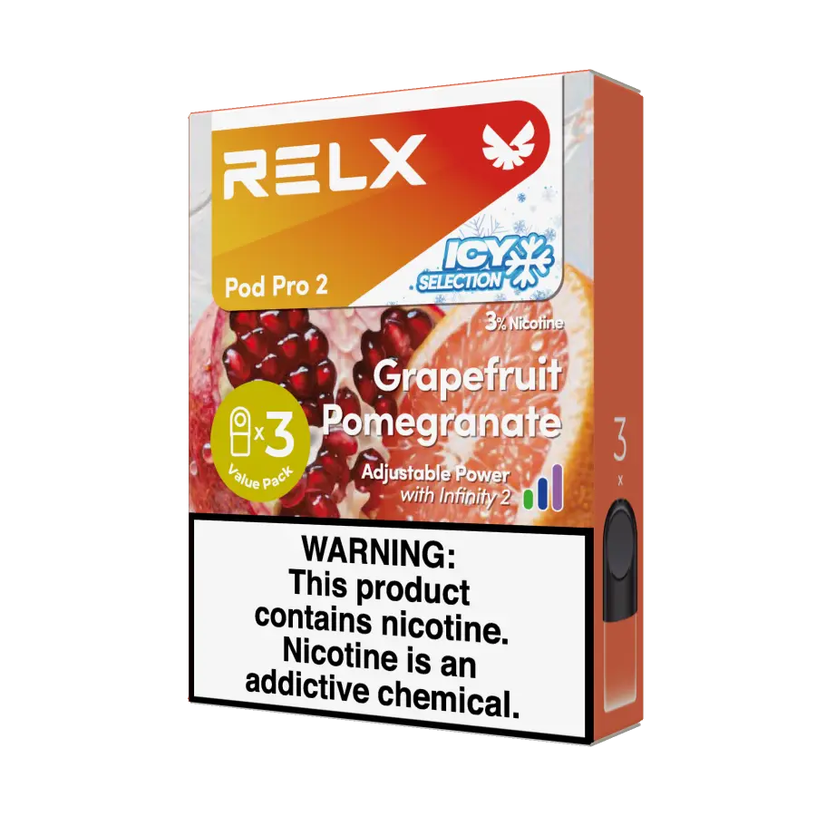 RELX Pod Pro 2 (3-Pack) Designed Exclusively for RELX Infinity 2 (6th Generation)