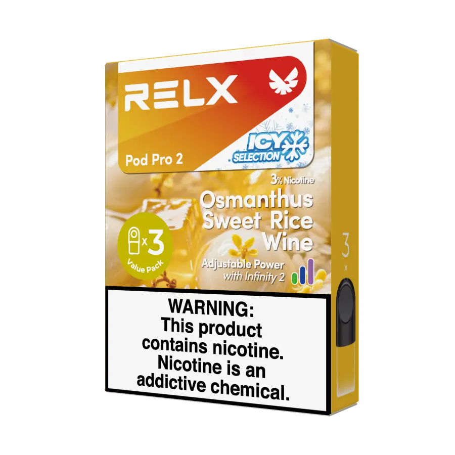 RELX Pod Pro 2 (3-Pack) Designed Exclusively for RELX Infinity 2 (6th Generation)