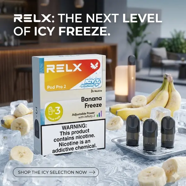 RELX Pod Pro 2 (3-Pack) Designed Exclusively for RELX Infinity 2 (6th Generation)