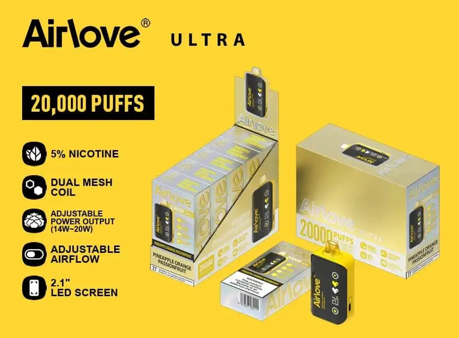 AIR LOVE ULTRA 20K DISPOSABLE VAPE