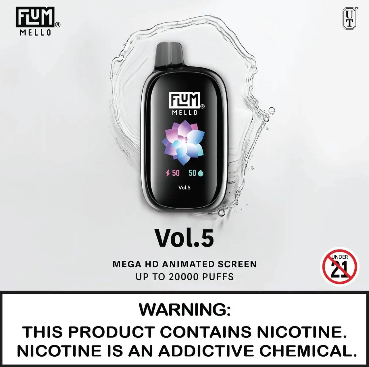 FLUM MELLO DISPOSABLE VAPE 5% NICOTINE
