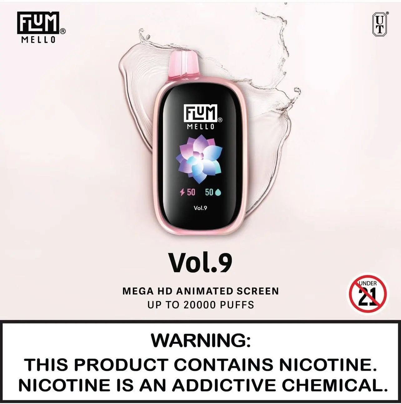 FLUM MELLO DISPOSABLE VAPE 5% NICOTINE