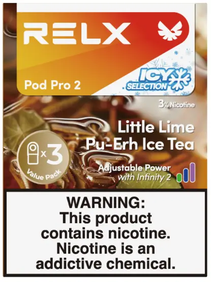 RELX Pod Pro 2 (3-Pack) Designed Exclusively for RELX Infinity 2 (6th Generation)