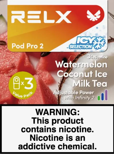 RELX Pod Pro 2 (3-Pack) Designed Exclusively for RELX Infinity 2 (6th Generation)