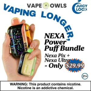 NEXA Power Puff Bundle – Nexa Pix + Nexa Ultra Only $29.99| 21+ Ship