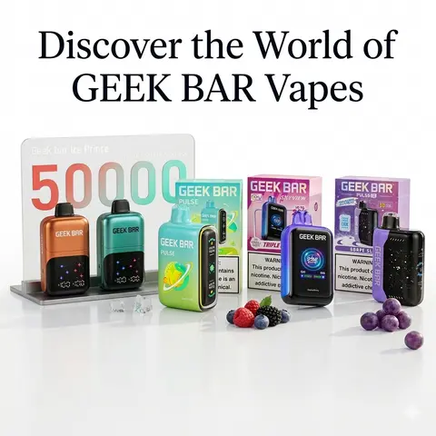 Discover the World of GEEK BAR Vapes – A Revolutionary Line of Premium Products