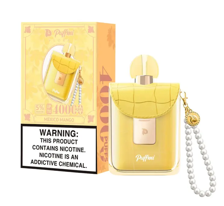 Puffmi Flora 40K Disposable Vape – 40,000 Puffs, Rechargeable, 10 Flavors, 5% Nic, 21+