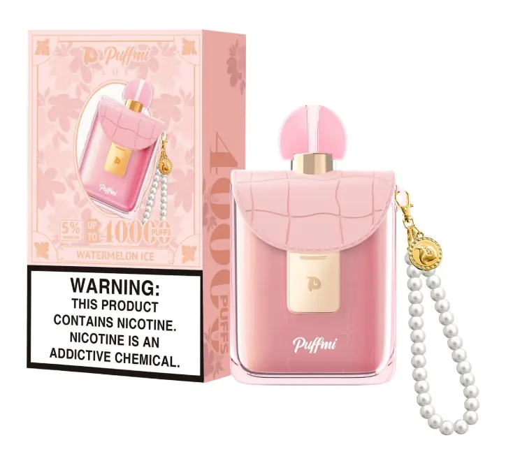 Puffmi Flora 40K Disposable Vape – 40,000 Puffs, Rechargeable, 10 Flavors, 5% Nic, 21+