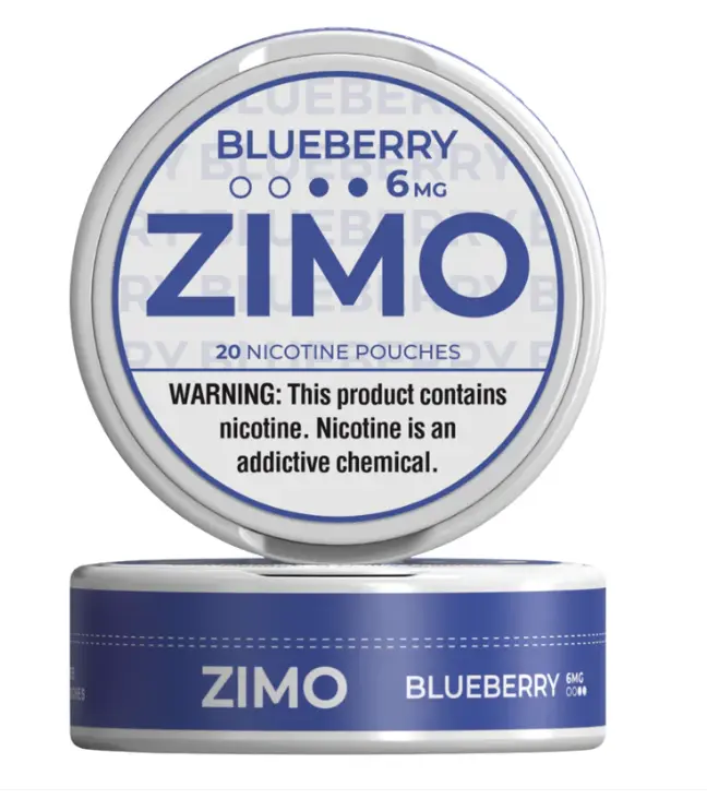ZIMO Nicotine Pouches – 3mg, 6mg & 8mg, 20 Pouches per Can, Tobacco-Free, 21+