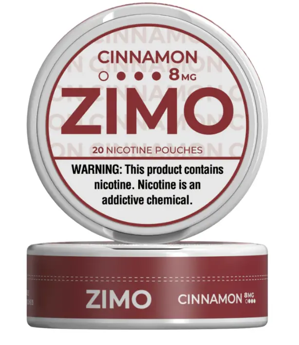 ZIMO Nicotine Pouches – 3mg, 6mg & 8mg, 20 Pouches per Can, Tobacco-Free, 21+
