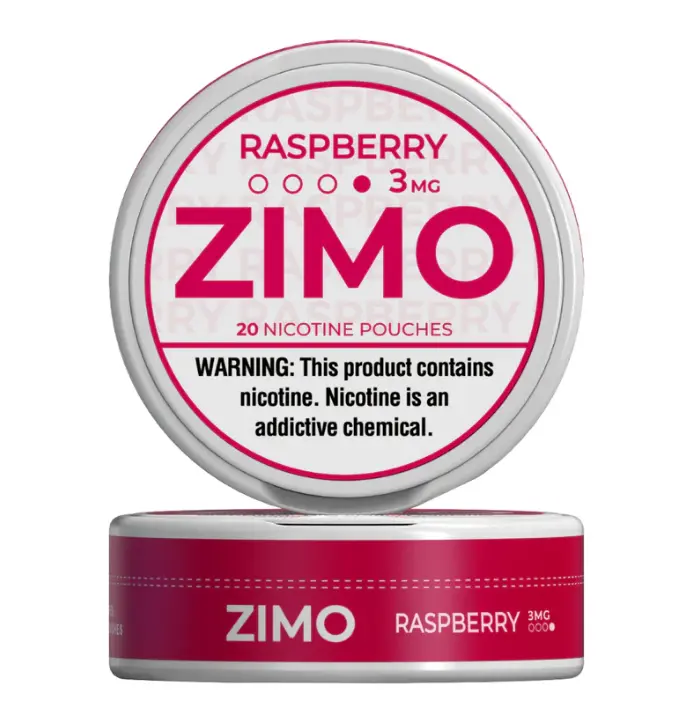 ZIMO Nicotine Pouches – 3mg, 6mg & 8mg, 20 Pouches per Can, Tobacco-Free, 21+