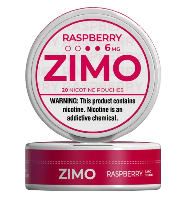 ZIMO Nicotine Pouches – 3mg, 6mg & 8mg, 20 Pouches per Can, Tobacco-Free, 21+