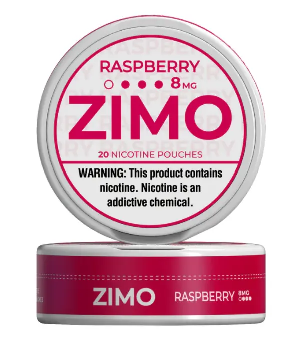 ZIMO Nicotine Pouches – 3mg, 6mg & 8mg, 20 Pouches per Can, Tobacco-Free, 21+