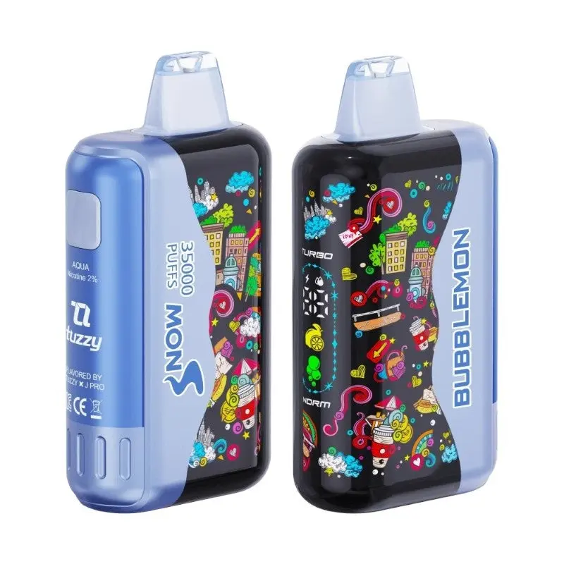Bubblemon Graffiti Tuzzy 35K Disposable Vape – 35,000 Puffs, Rechargeable, 15 Flavors, 2% Nic, 21+